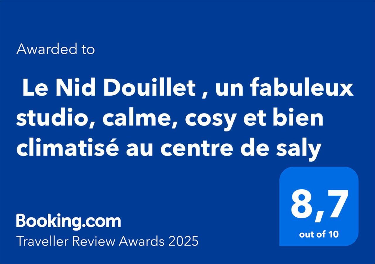 " Le Nid Douillet ", Un Fabuleux Studio, Calme, Cosy Et Bien Climatise Au Centre De Saly 外观 照片
